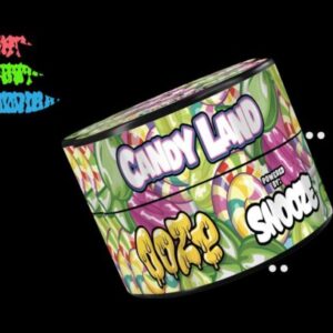Candy land snooze ooze hash rosin 2g jar